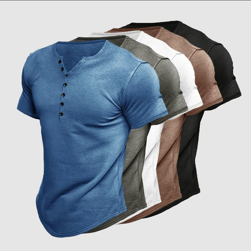 Marc™ | Le Henley Coupe Musclée