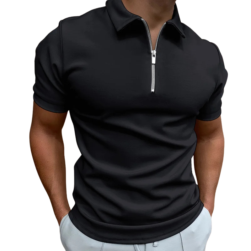 Zoléa | POLO MODERNE AVEC ZIP MI-HAUT