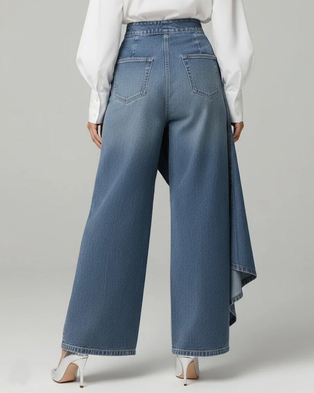 Clara | Élégance Denim & Détails Raffinés