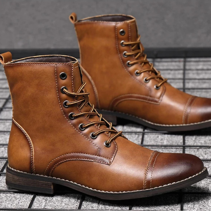 Zoléa | BOTTES DE VILLE BRUNIES POUR HOMME