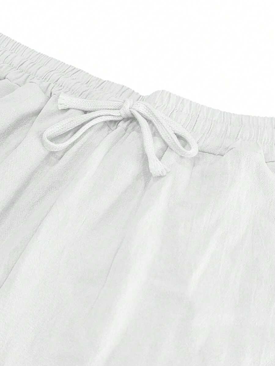 Zoléa | PANTALON LÉGER EN LIN AVEC CORDON