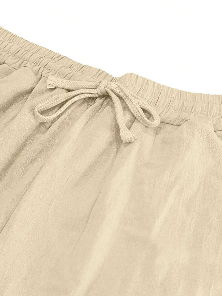 Zoléa | PANTALON LÉGER EN LIN AVEC CORDON