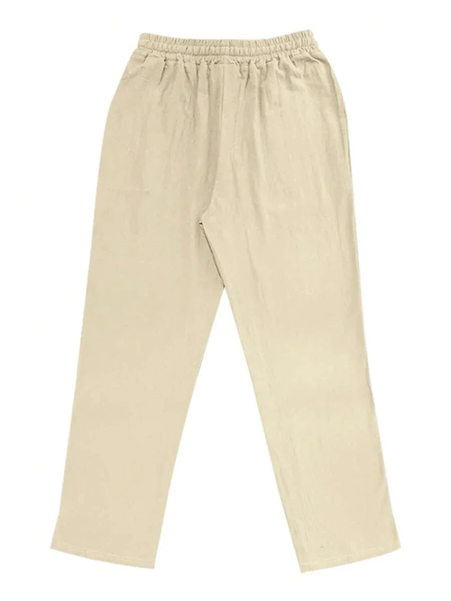 Zoléa | PANTALON LÉGER EN LIN AVEC CORDON