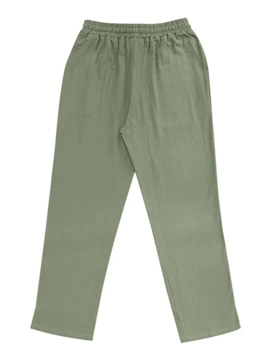 Zoléa | PANTALON LÉGER EN LIN AVEC CORDON