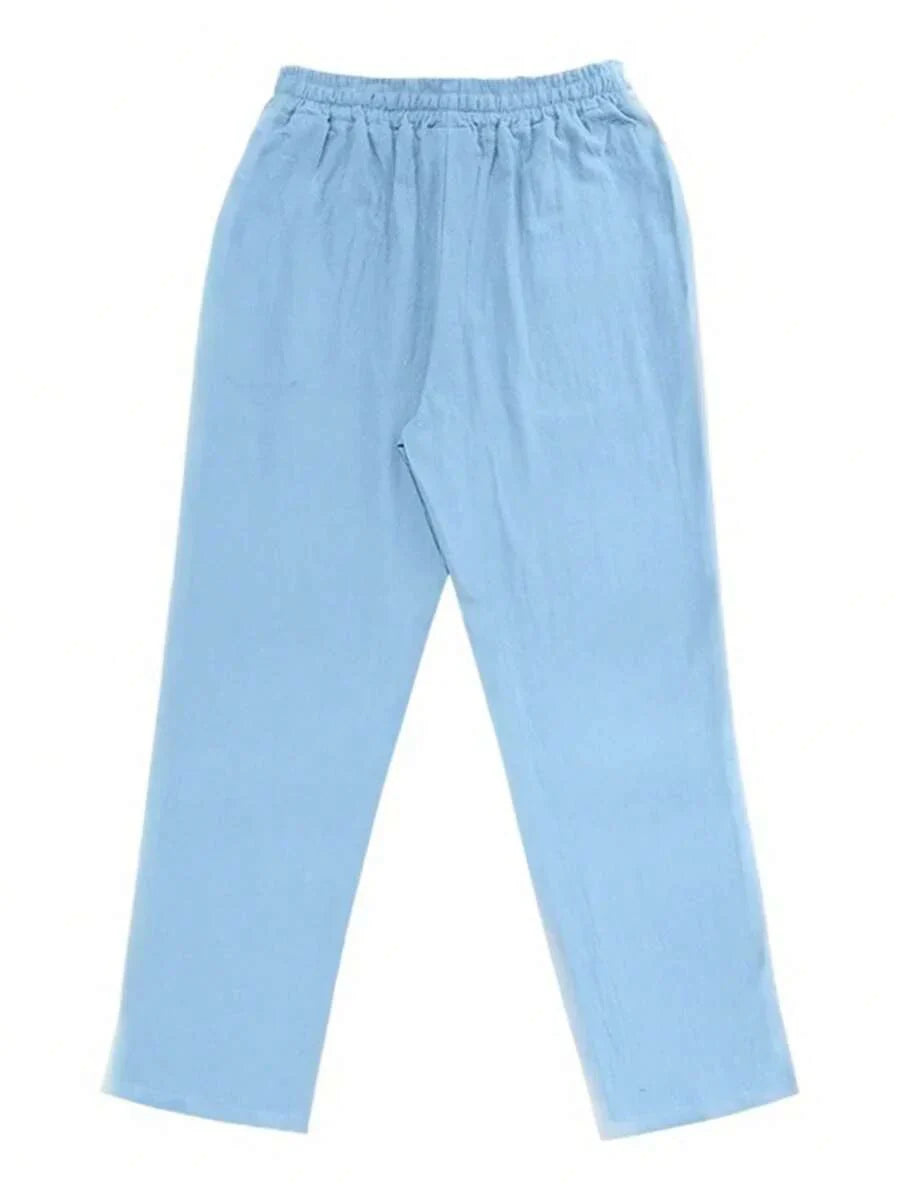 Zoléa | PANTALON LÉGER EN LIN AVEC CORDON