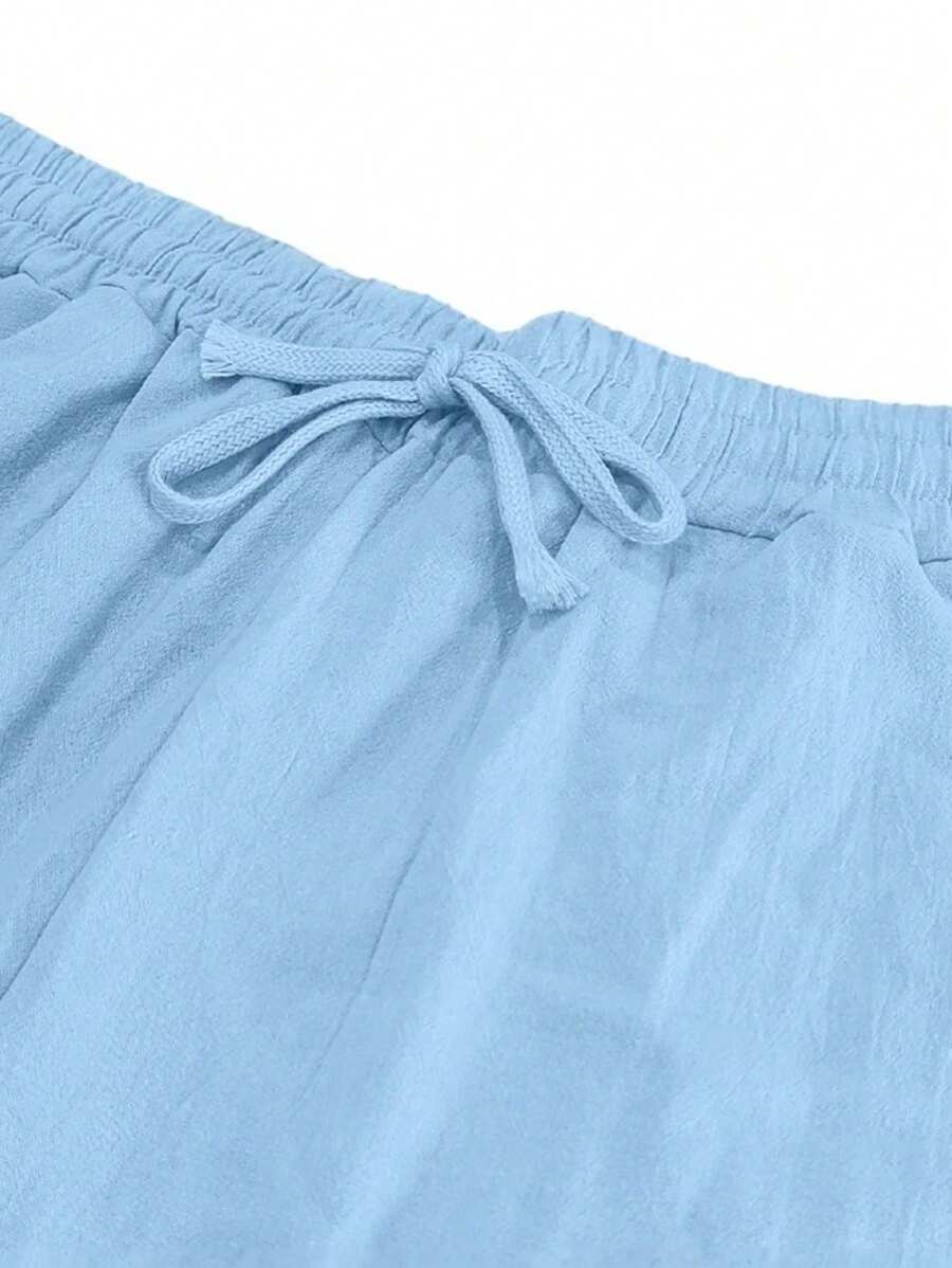 Zoléa | PANTALON LÉGER EN LIN AVEC CORDON