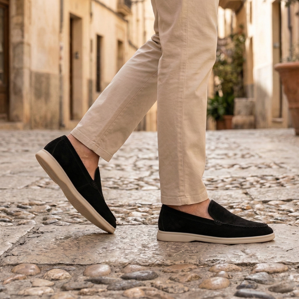 Luca | Mocassins en Daim Raffinés