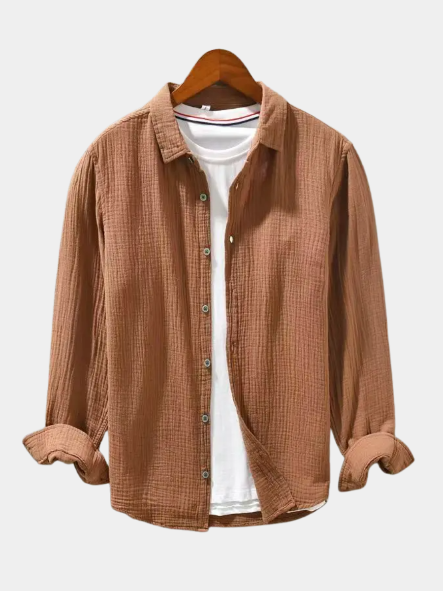 Zoléa | CHEMISE ÉLÉGANTE EN COTON DOUX COMME DE LA SOIE