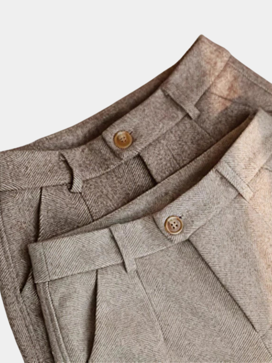 Zoléa | PANTALONS ÉLÉGANTS EN PURE LAINE SUR MESURE