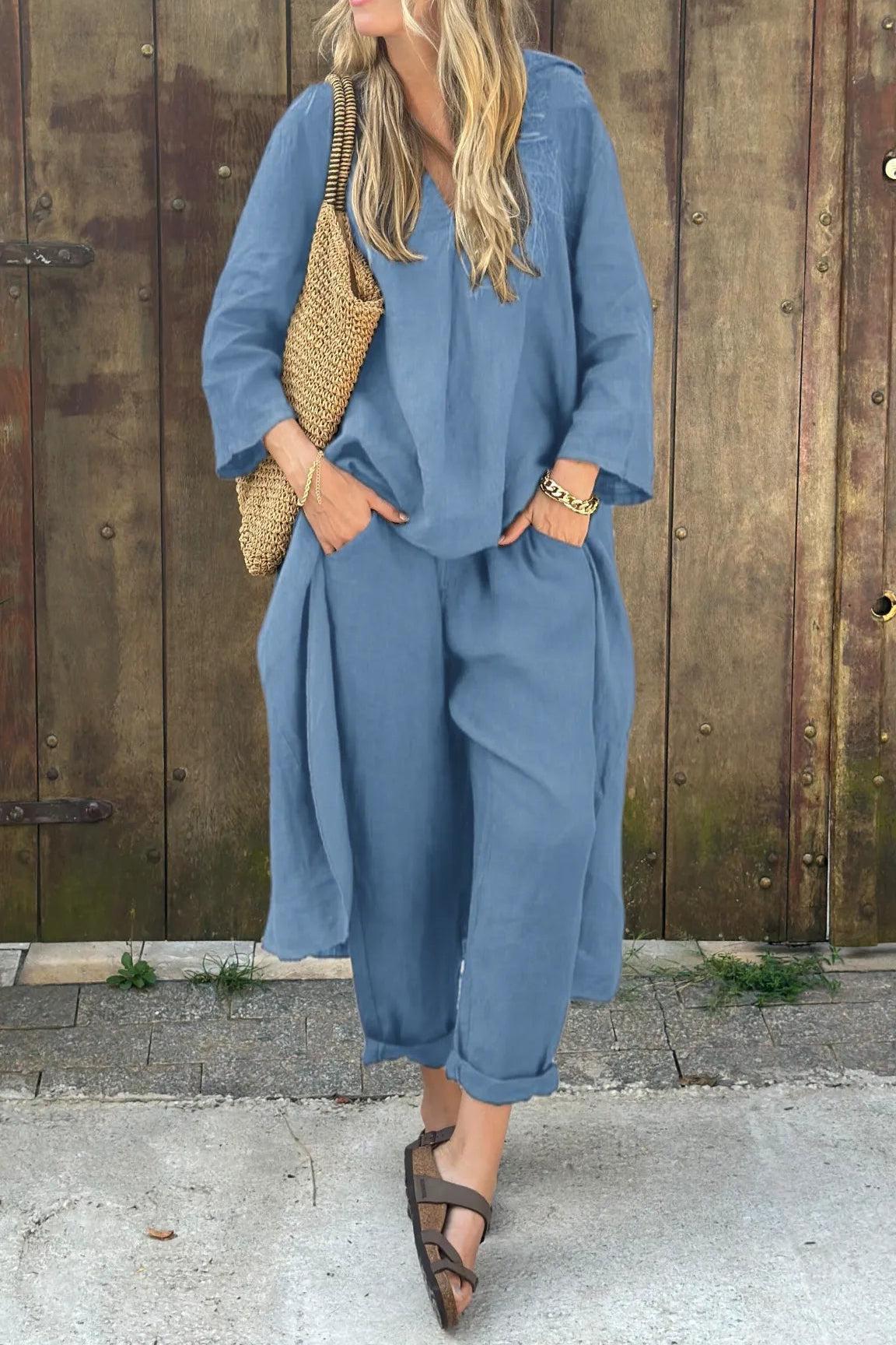 Bleu clair (Presque épuisé) / S