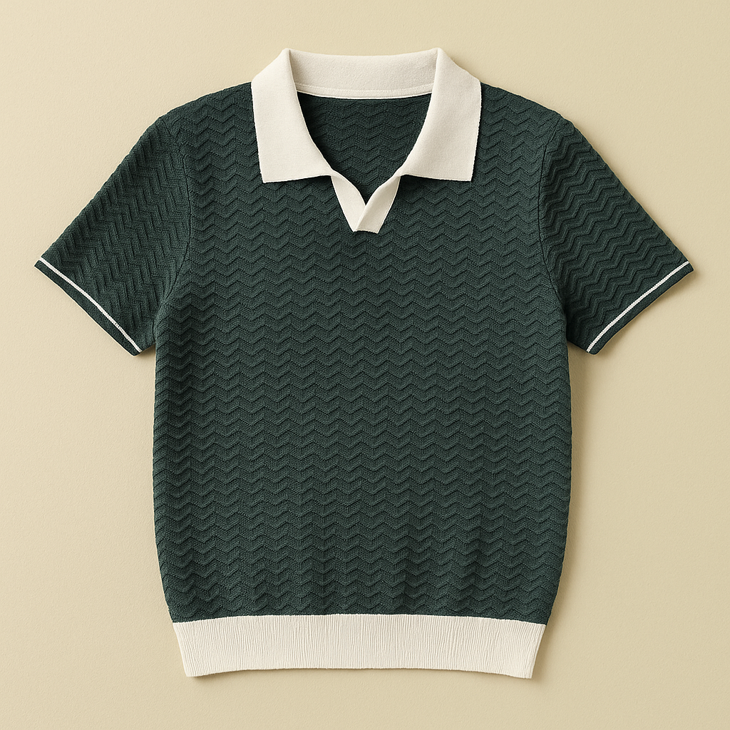 Zoléa | POLO SHIRT EN TISSU RICCIO DE