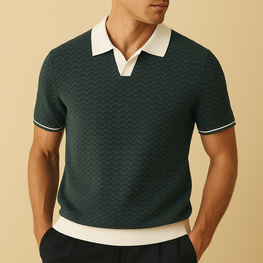 Zoléa | POLO SHIRT EN TISSU RICCIO DE