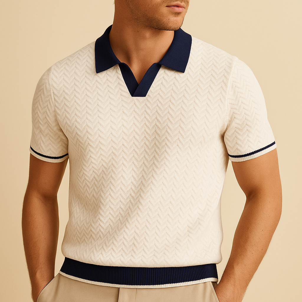 Zoléa | POLO SHIRT EN TISSU RICCIO DE