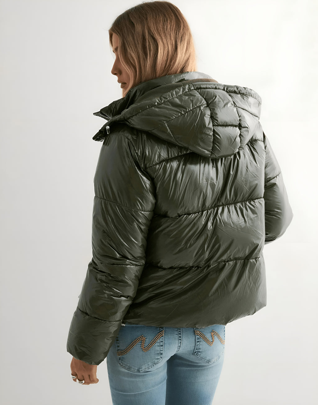 Lana™ | La Doudoune Glossy Chic