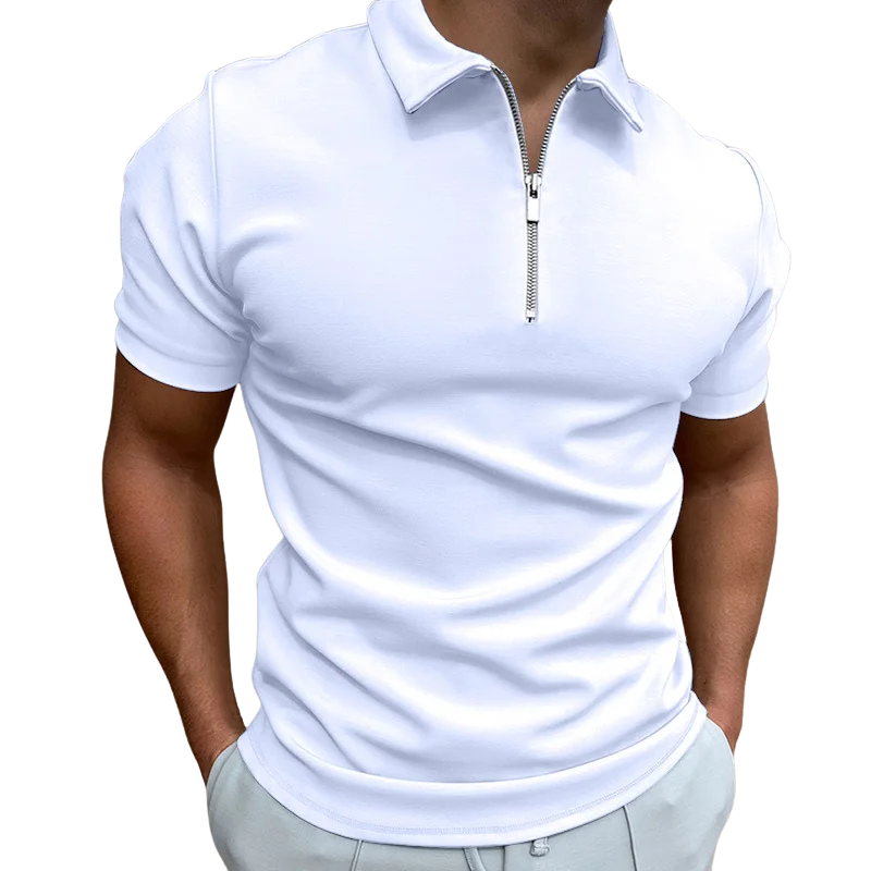 Zoléa | POLO MODERNE AVEC ZIP MI-HAUT
