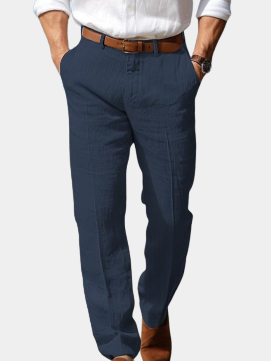 Zoléa | PANTALON HOMME LUXE EN LIN PREMIUM