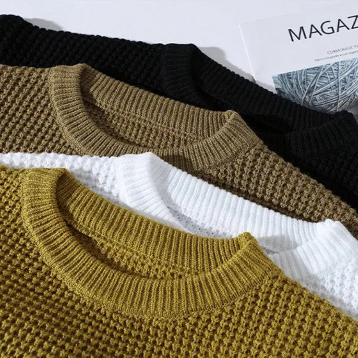 Zoléa | PULL EN NID D'ABEILLE PREMIUM