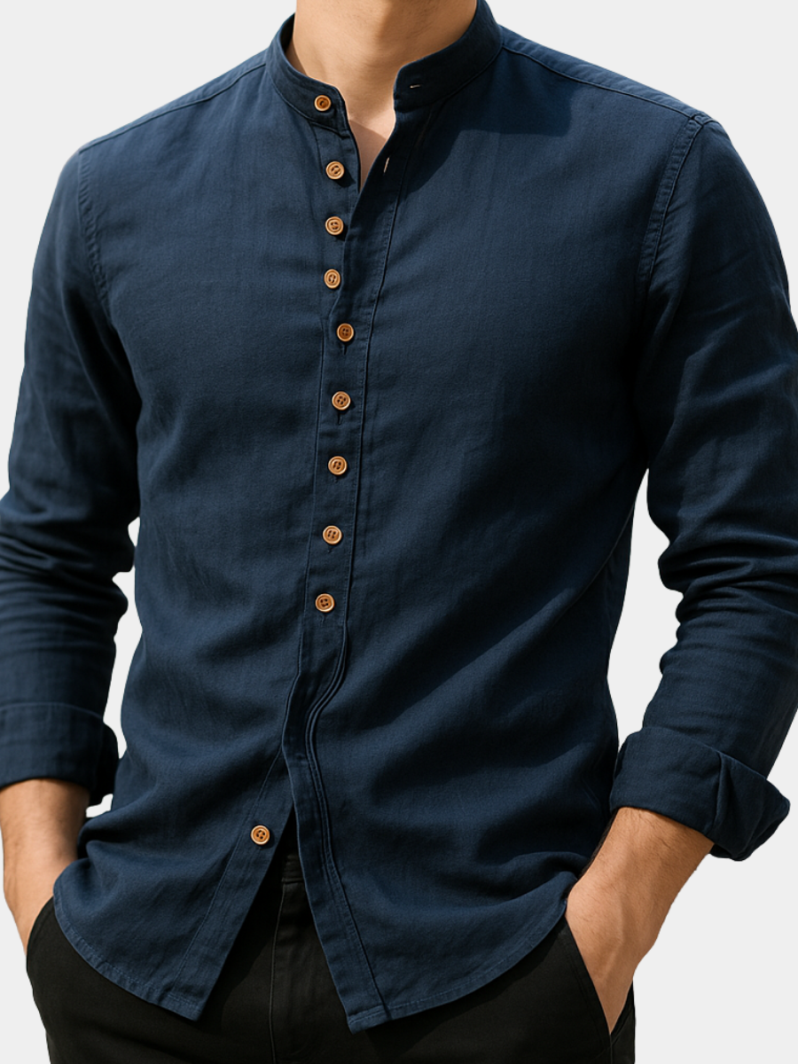 Zoléa | CHEMISE EN LIN ET COTON POUR HOMME