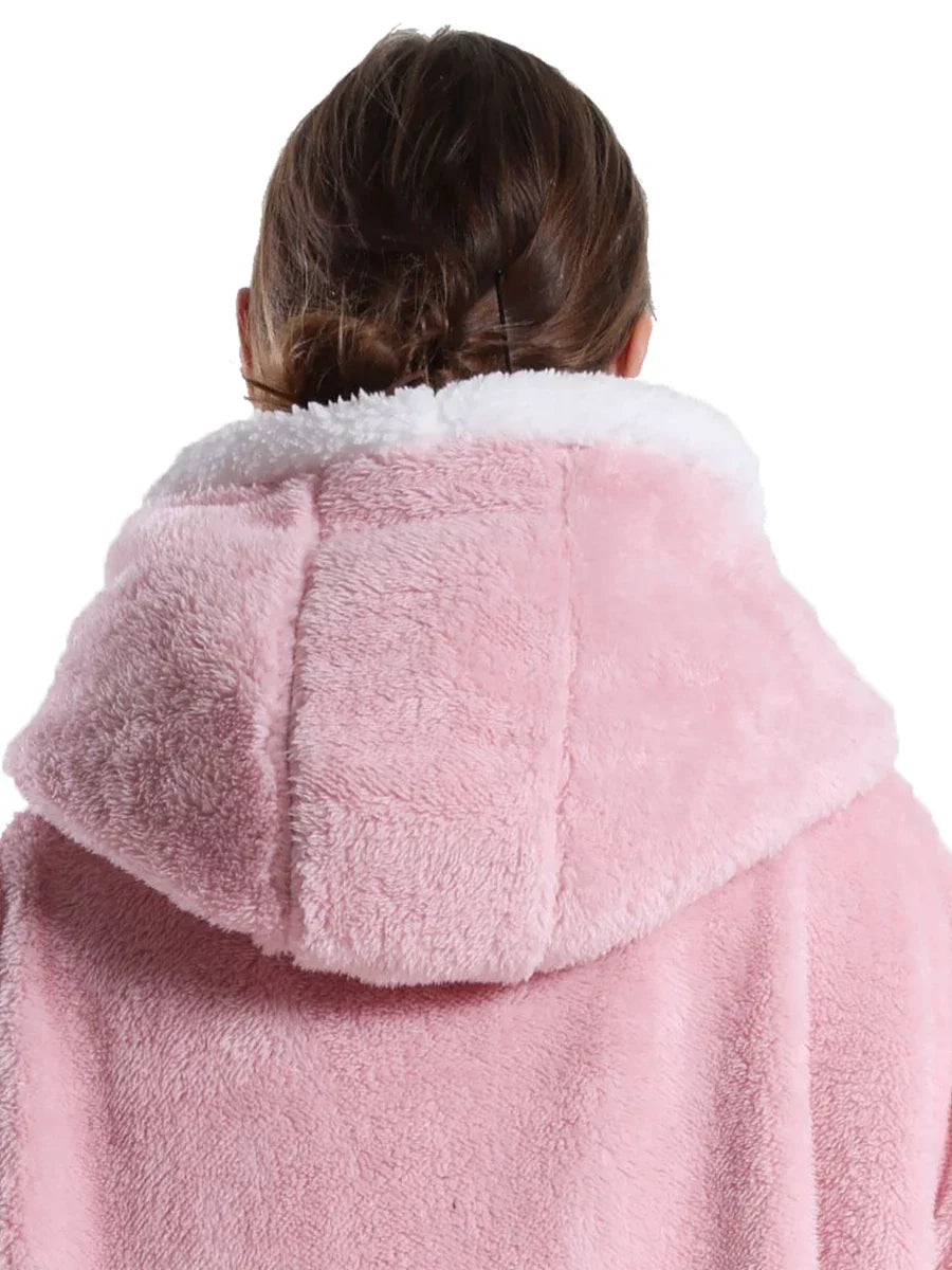 Icone™ BlanketHoodie: Muhkeat Ylisuuri Koko Päivä Lämpö Huopa Huppari