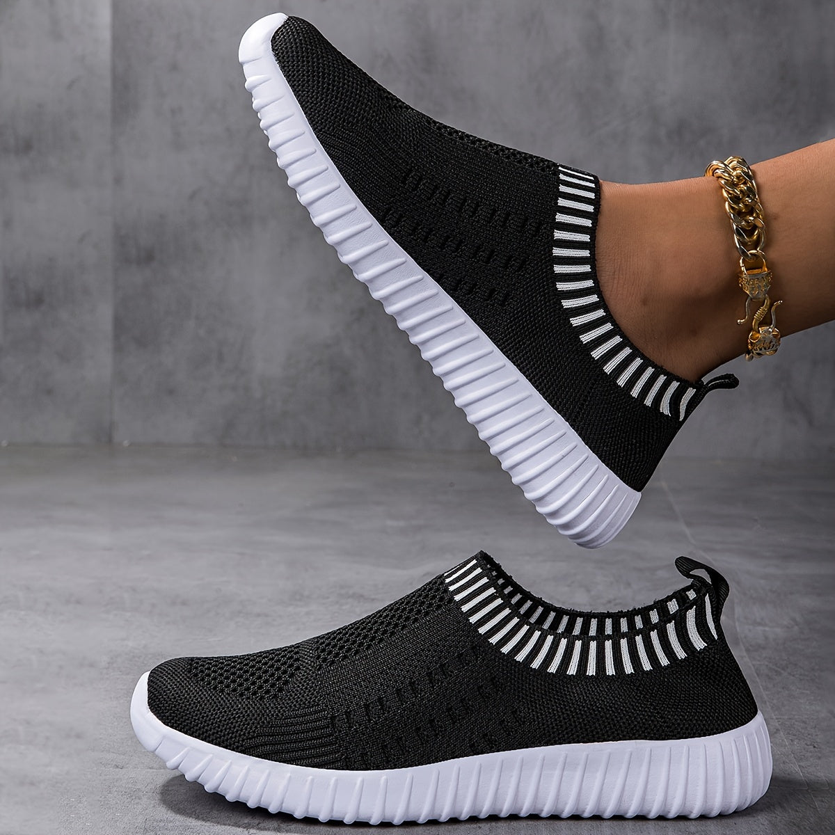 Baskets chaussettes ultra légères antidérapantes