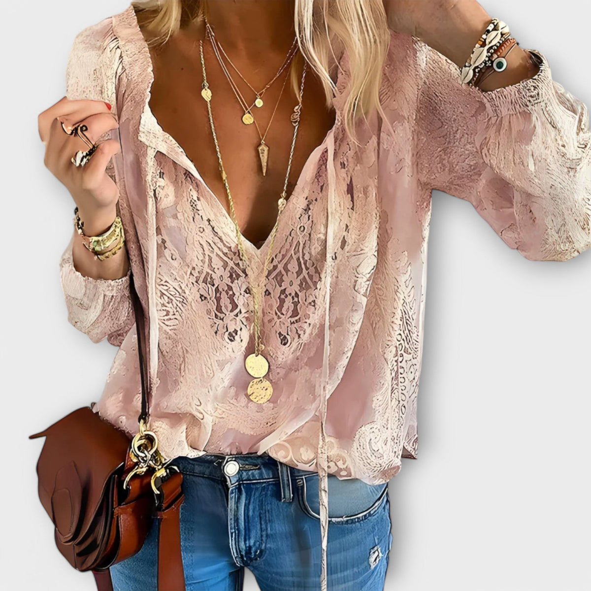 Brunetta | Blouse Sophistiquée