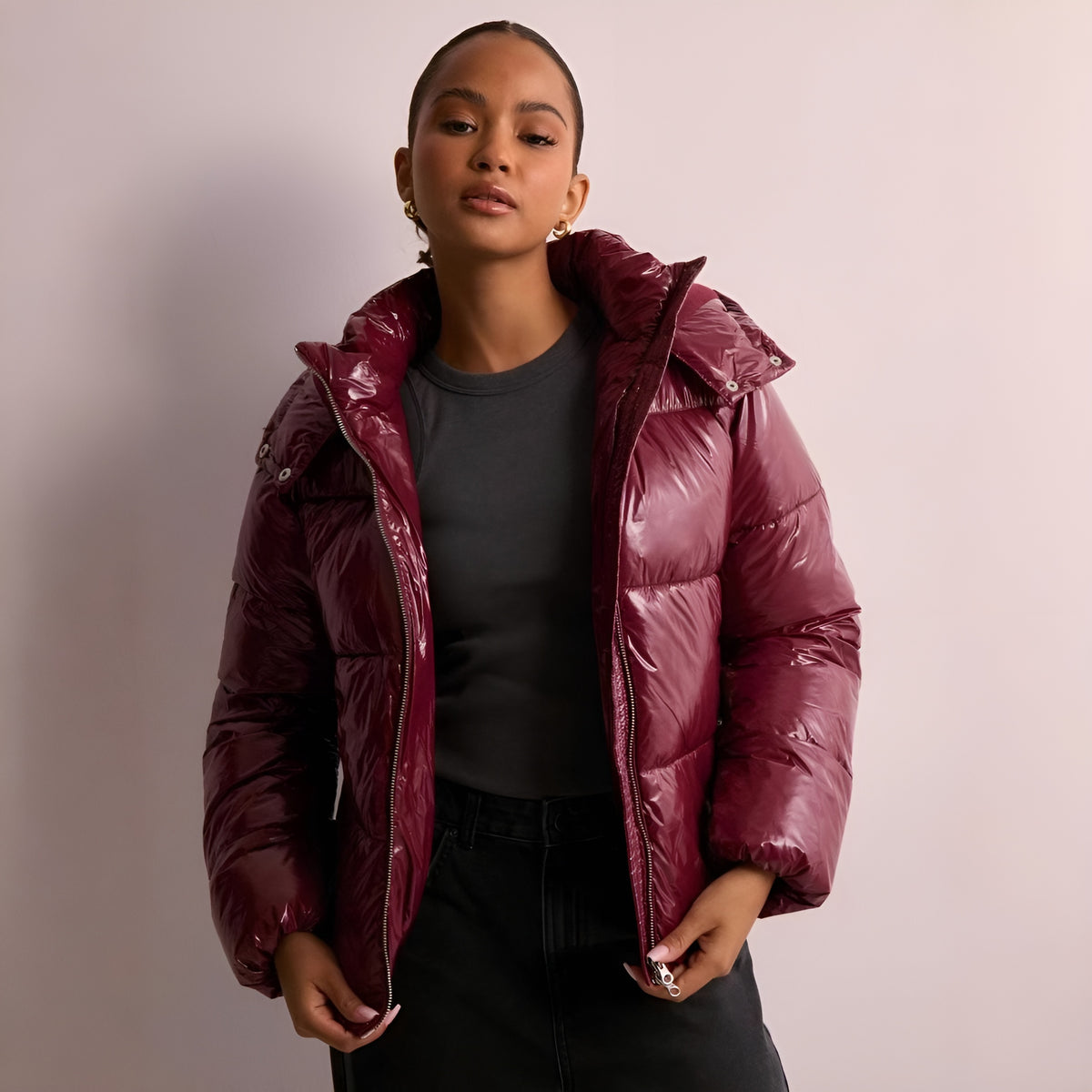 Lana™ | La Doudoune Glossy Chic