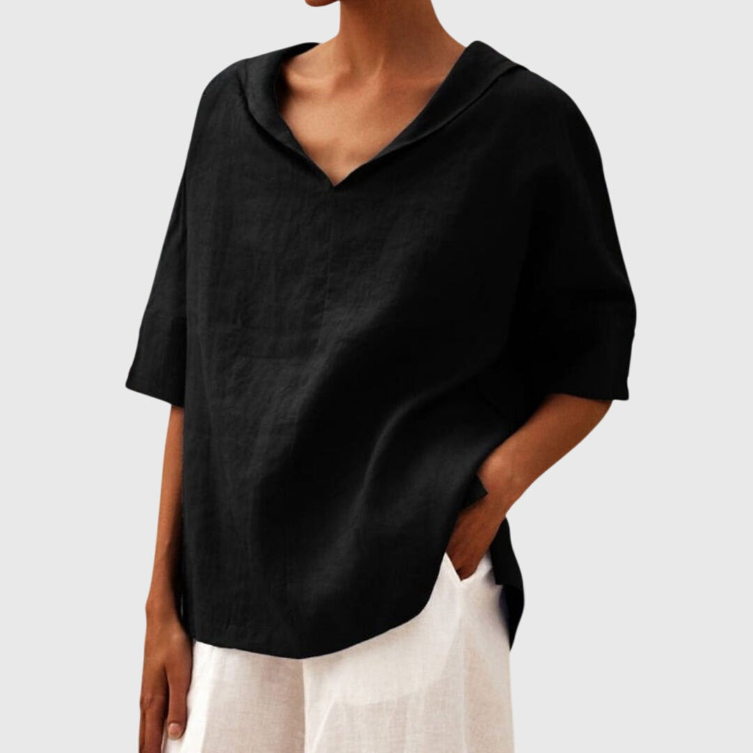 Joanna™ | Blouse Décontractée à Coupe Lâche