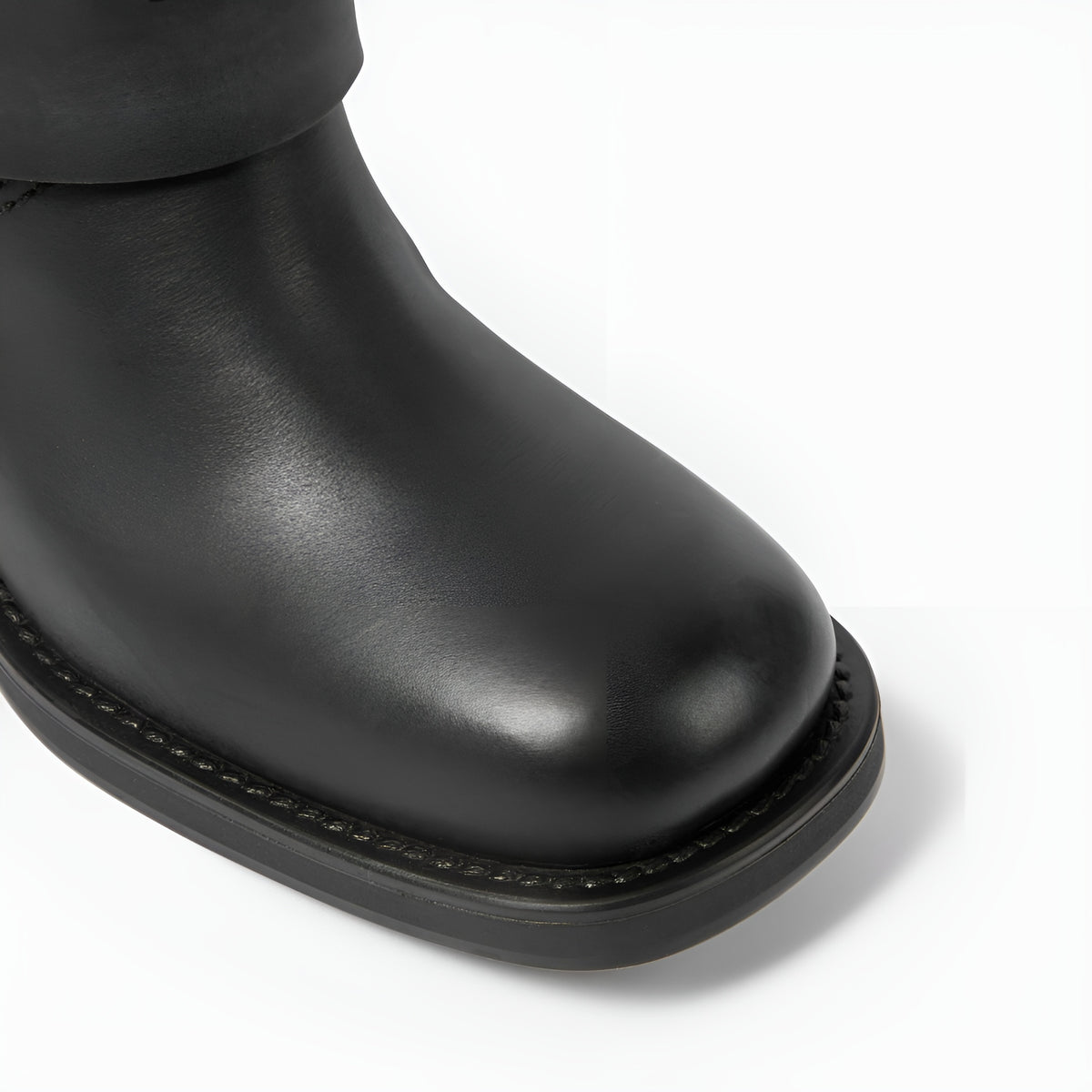 Boots Valère™ | Cuir Authentique à Boucles Métalliques