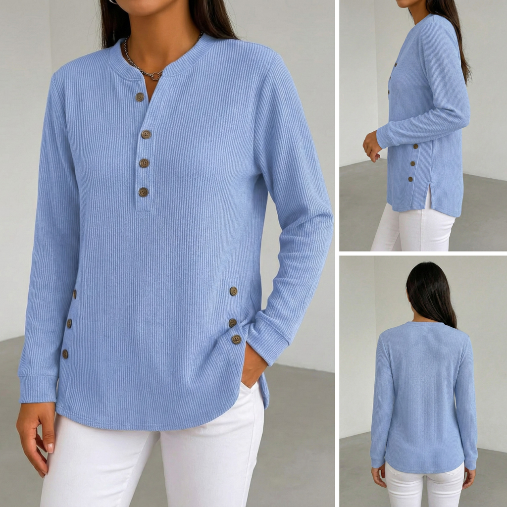 Bianca™ | Le Pull Côtelé Élégant