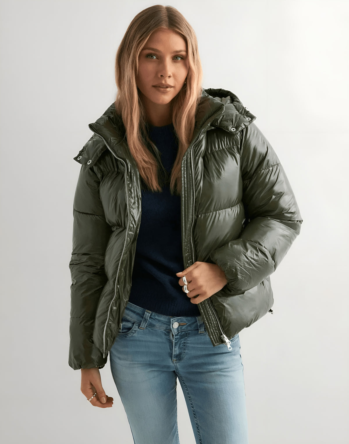 Lana™ | La Doudoune Glossy Chic