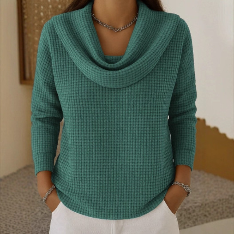 Amy™ | Le Pull Col Cascade