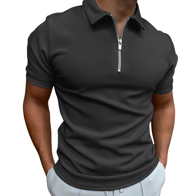 Zoléa | POLO MODERNE AVEC ZIP MI-HAUT