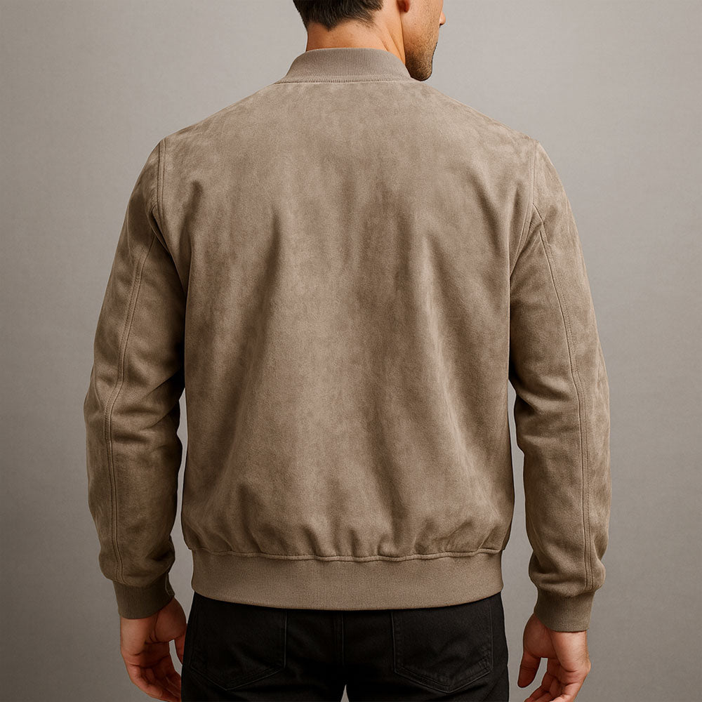 Zoléa | VESTE EN CUIR SUEDE URBAINE