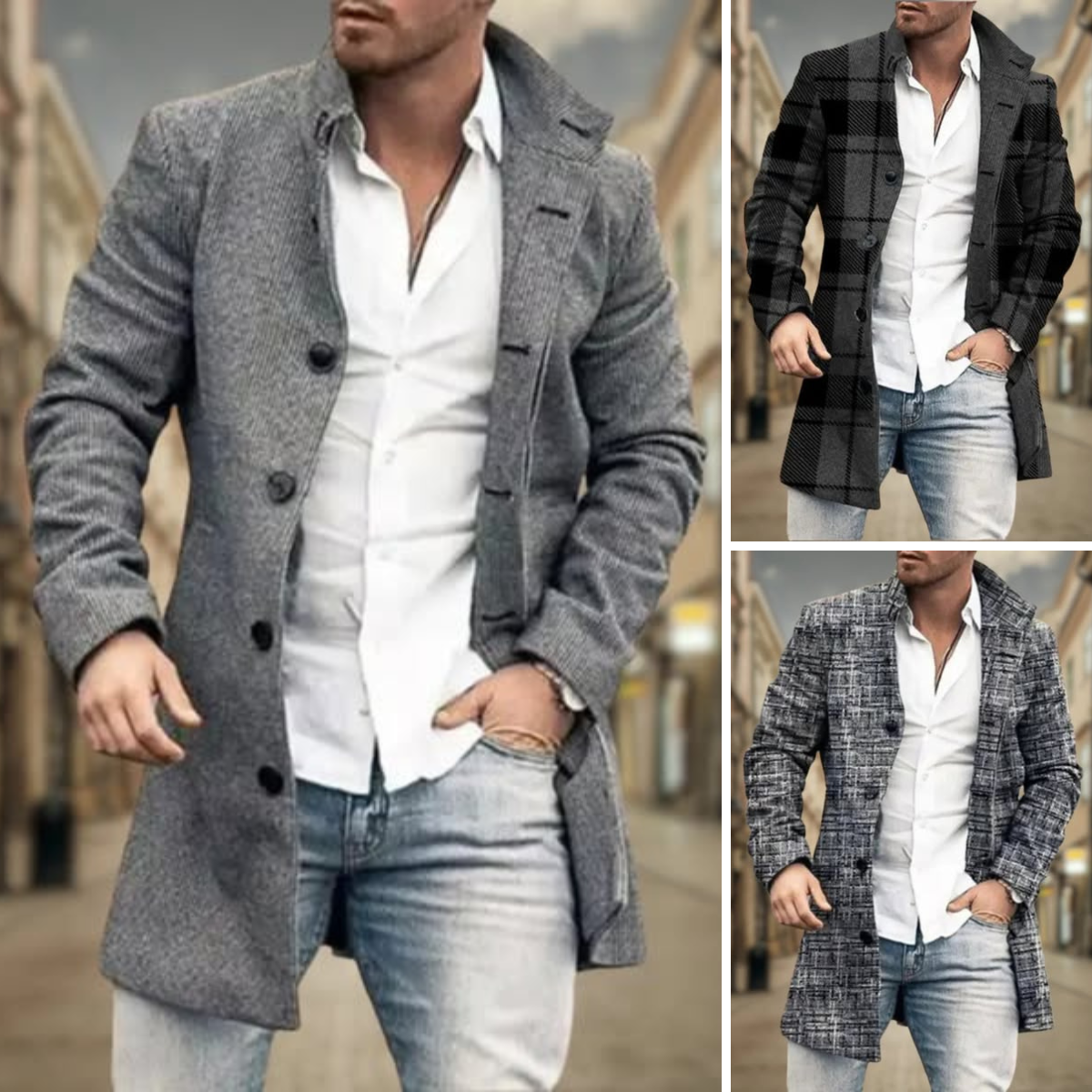 Zoléa | MANTEAU ÉLÉGANT POUR HOMME