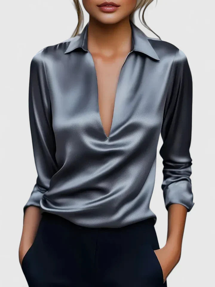 Calvina | Blouse Sophistiquée