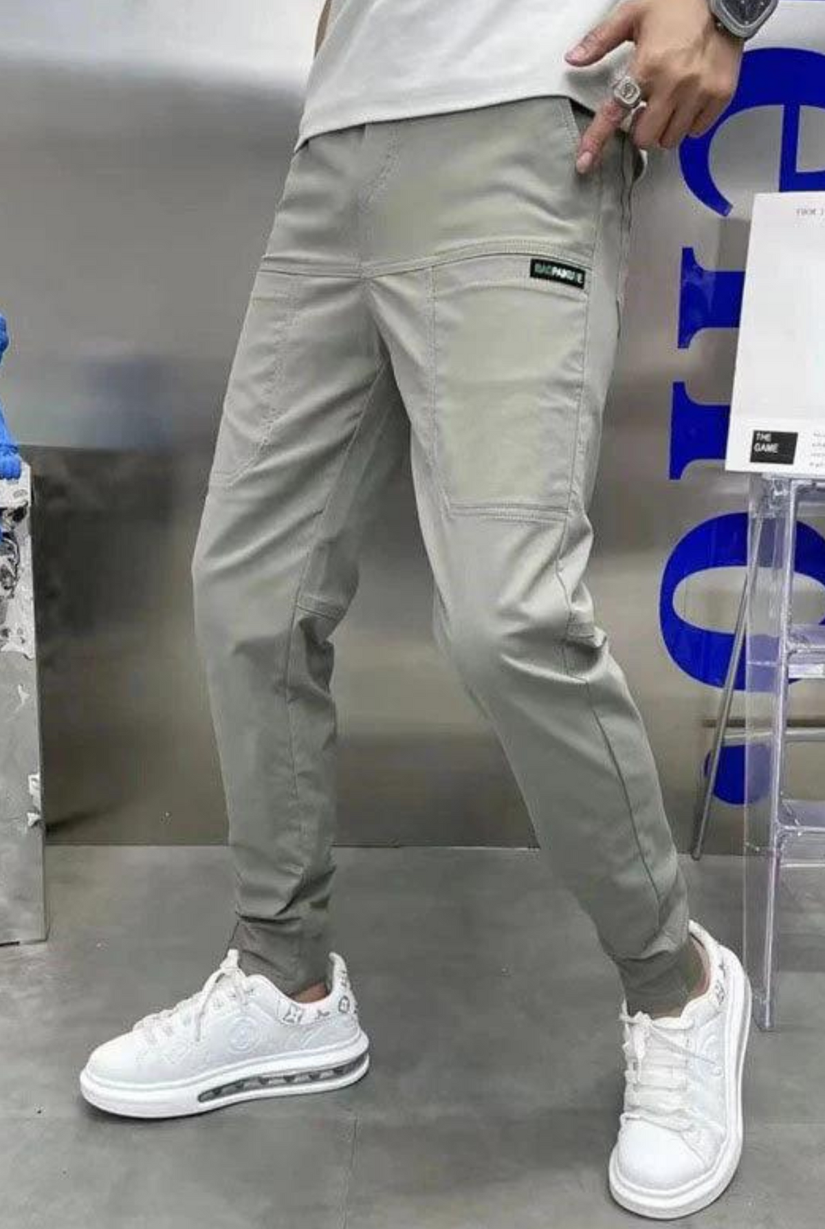 Zoléa | Pantalon cargo extensible (1+1 GRATUIT!)