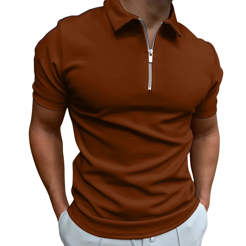 Zoléa | POLO MODERNE AVEC ZIP MI-HAUT