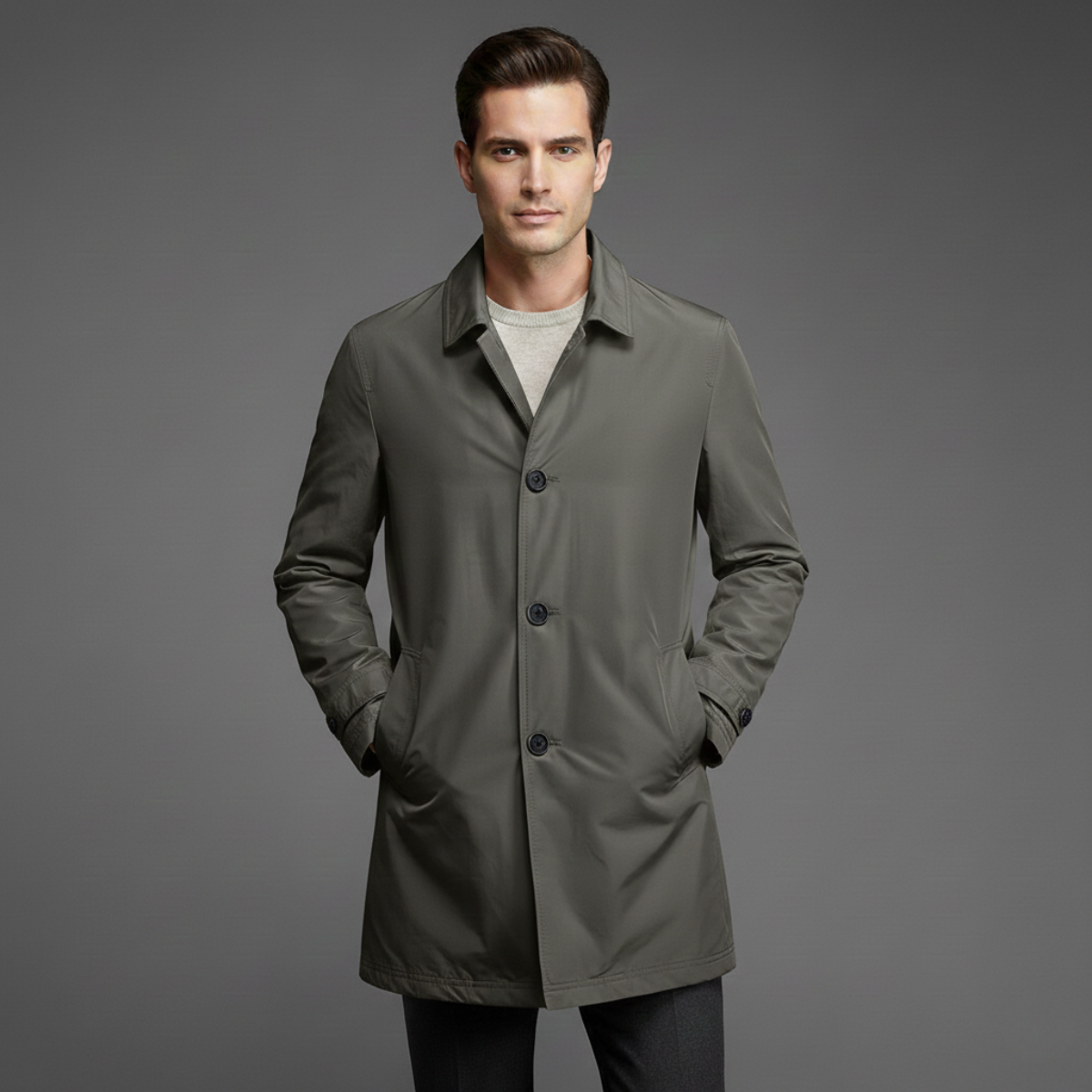 Pierre | Le Trenchcoat Hivernal