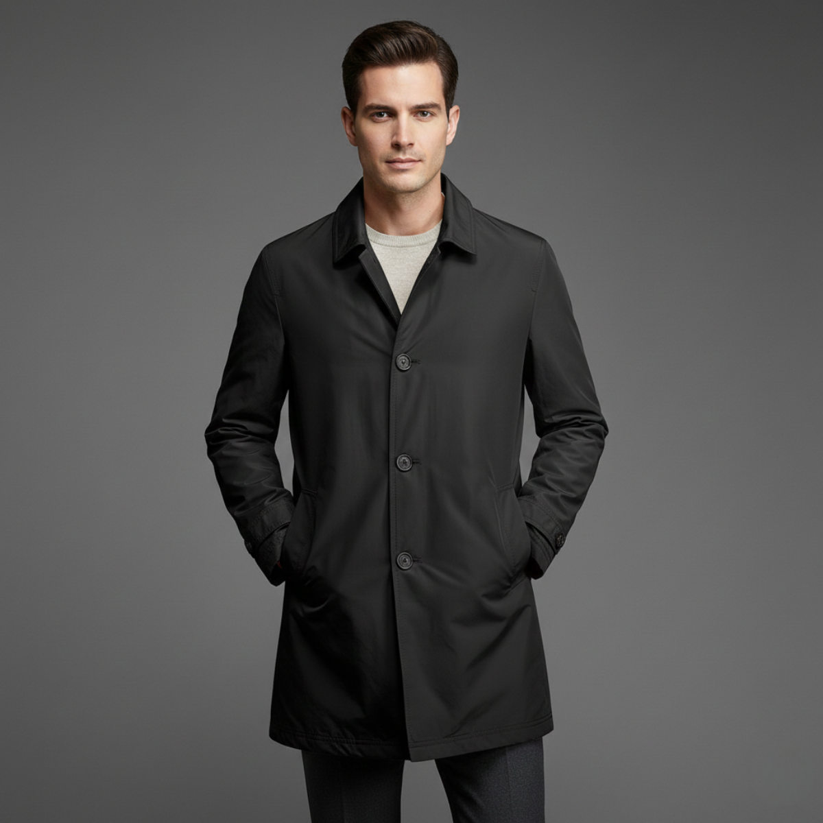 Pierre | Le Trenchcoat Hivernal