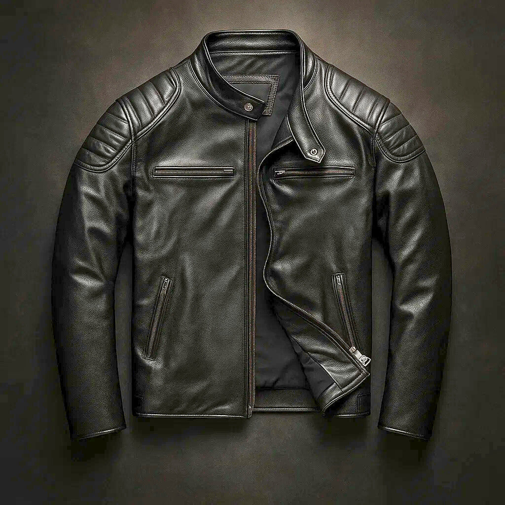 Veste Matteo™ | Cuir Premium & Esprit Vintage