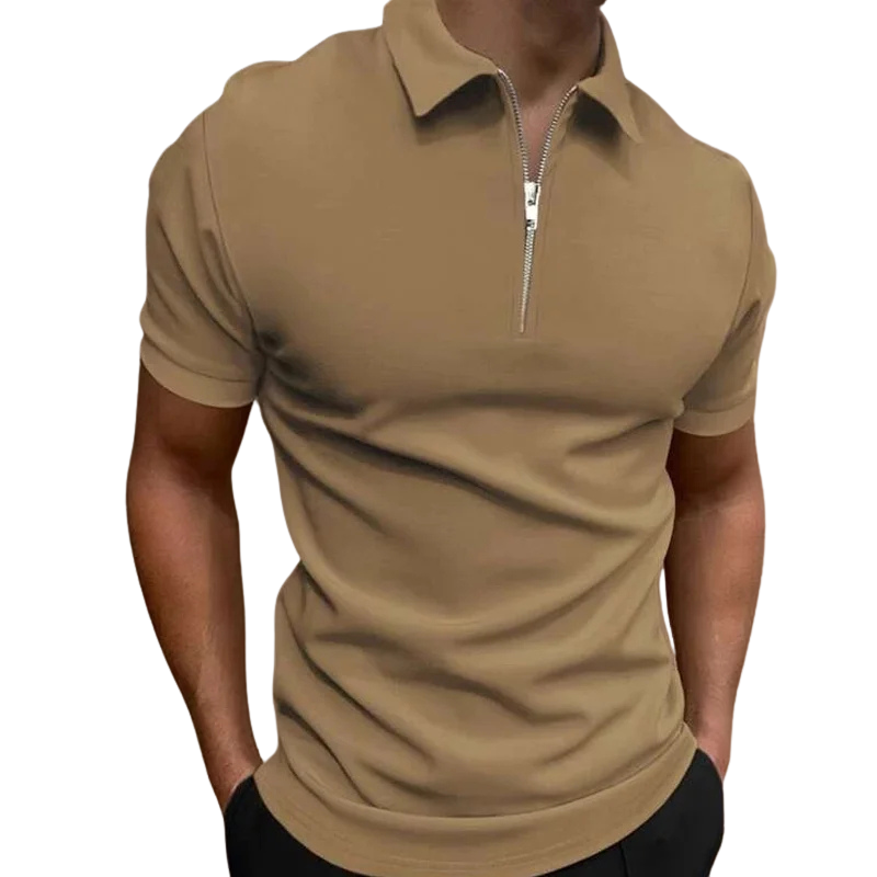 Zoléa | POLO MODERNE AVEC ZIP MI-HAUT