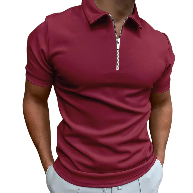 Zoléa | POLO MODERNE AVEC ZIP MI-HAUT