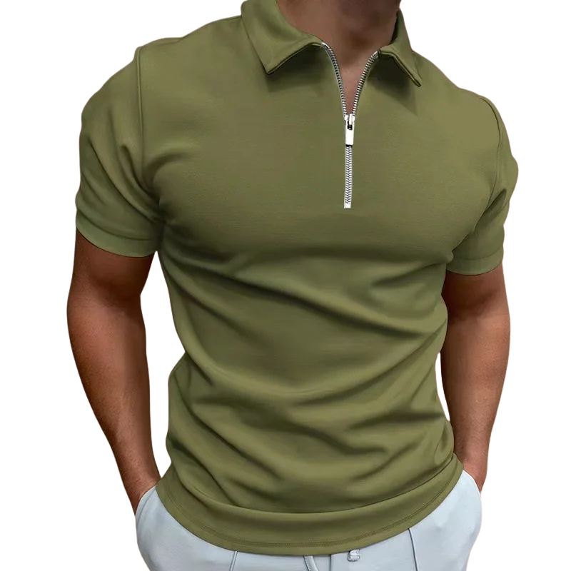 Zoléa | POLO MODERNE AVEC ZIP MI-HAUT