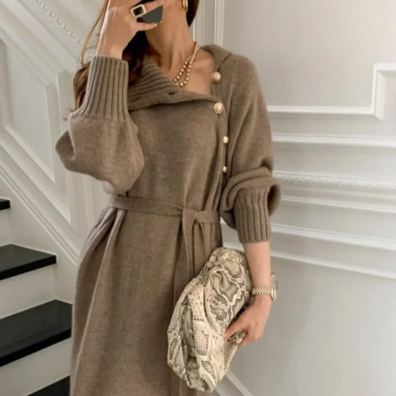 Evelia - Robe Wrap Confortable