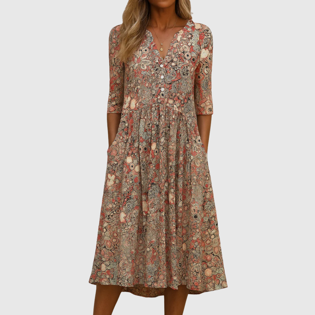 Harlow | Robe Élégante avec Décolleté en V