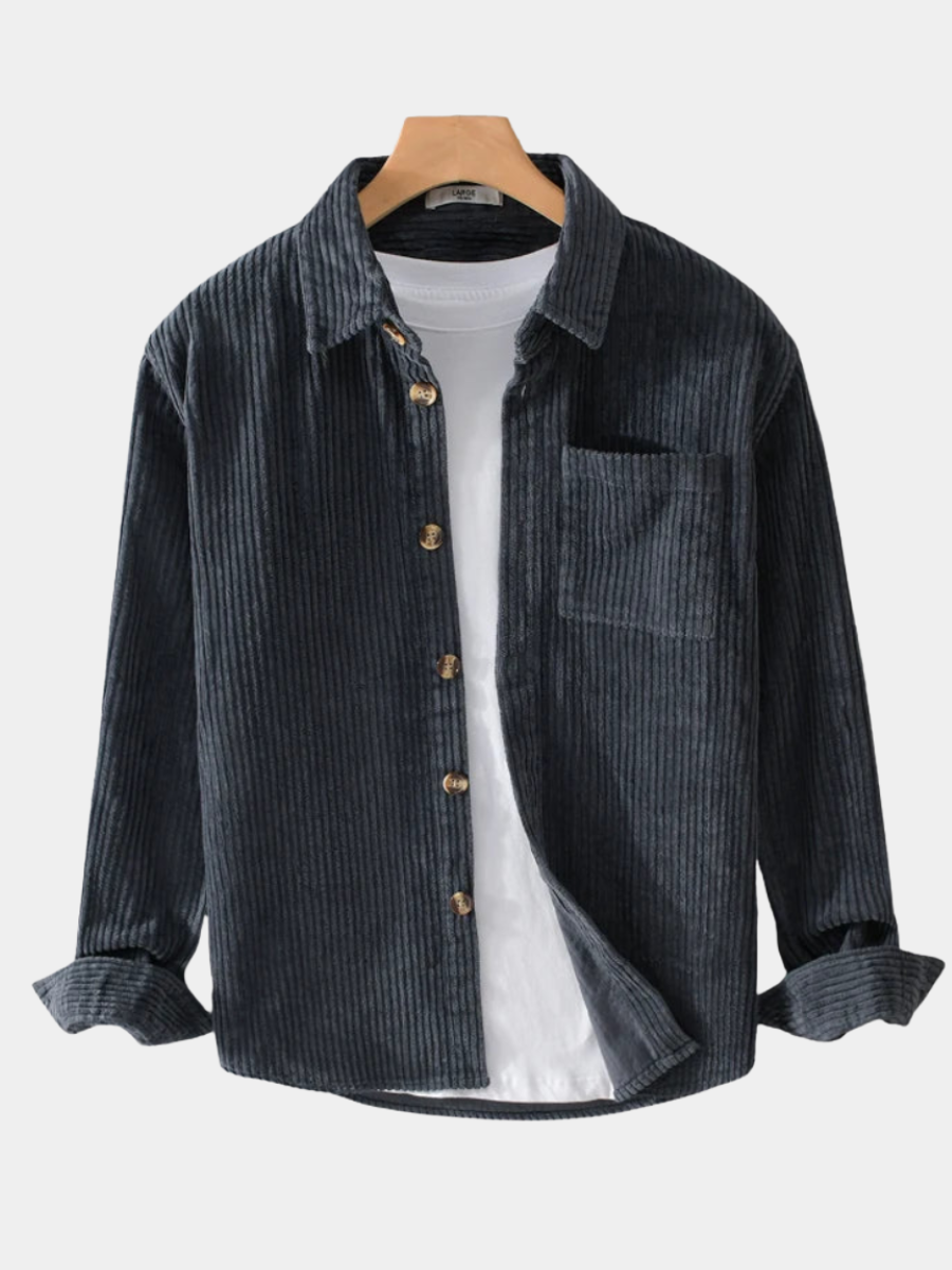 Zoléa | CHEMISE EN VELOURS CÔTELÉ POUR HOMME