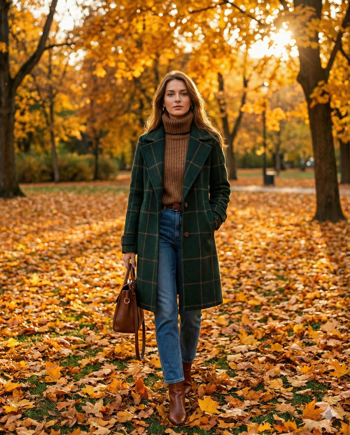 Valleri™ | Le Manteau Quadri Élégant