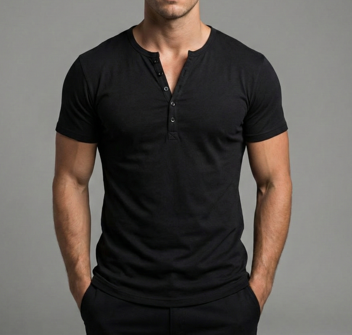 Marc™ | Le Henley Coupe Musclée