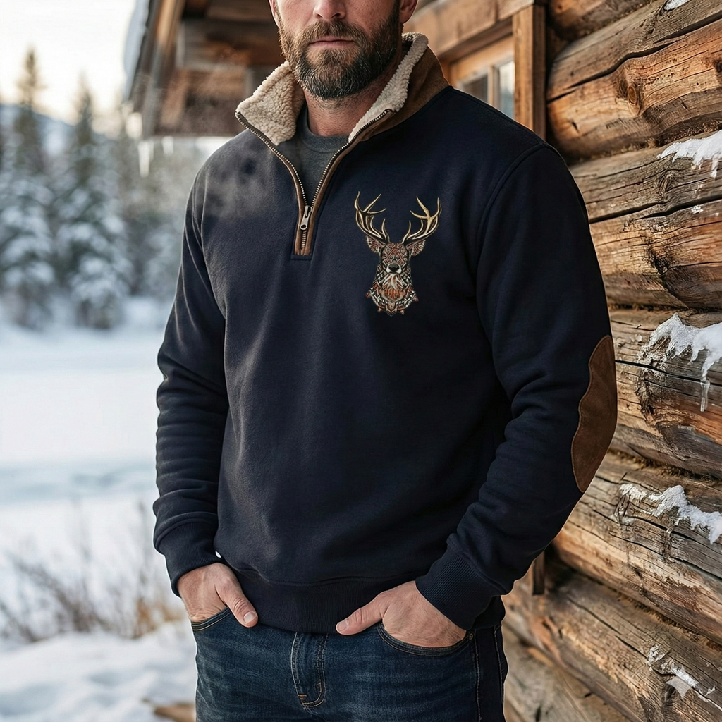 Arnold | Le Pull Hivernal au Motif Cerf