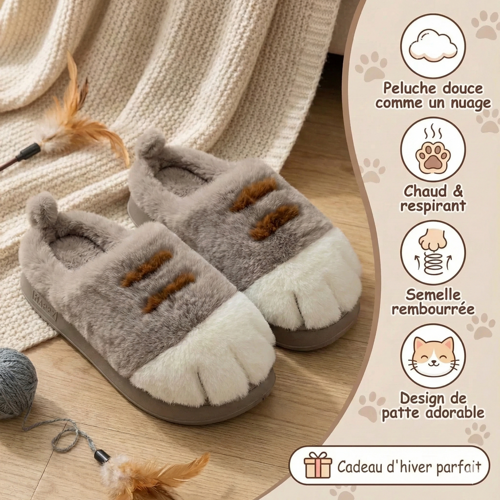 Mimi | Les Chaussons Pattes de Chat